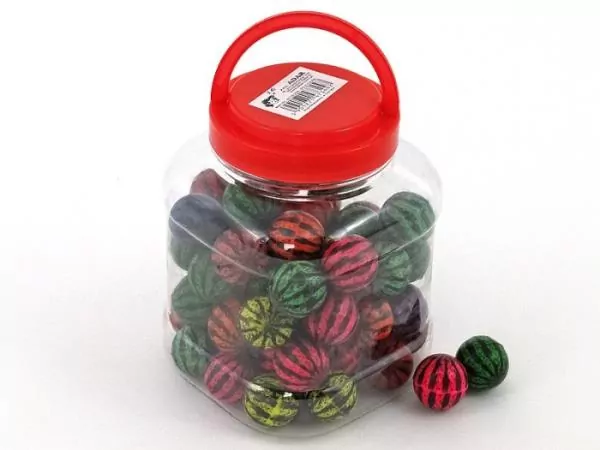 ADAR. Kulki kauczukowe. Arbuz słoik 3,2 cm 1 sztuka - tantis.pl