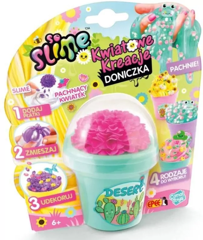 Slime Kwiatowe Kreacje - Magiczna Pustynia - tantis.pl