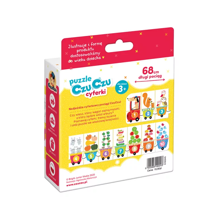 CzuCzu. Puzzle. Cyferki - tantis.pl