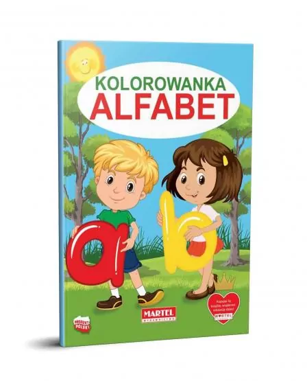 Alfabet. Kolorowanka - tantis.pl