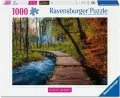 Puzzle 1000 Autumnal Wooden Trail - tantis.pl