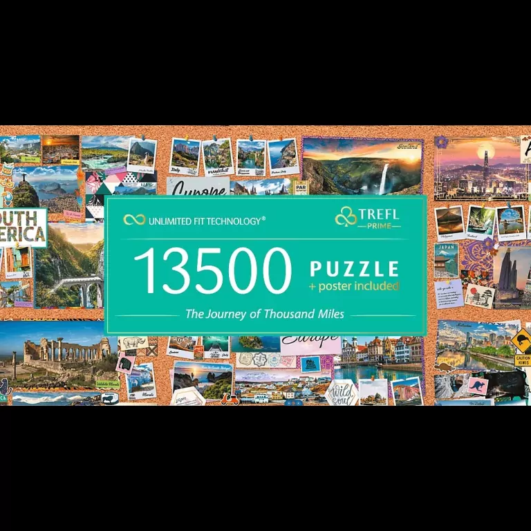 Trefl. Puzzle 13500. The Journey of Thousand Miles - tantis.pl