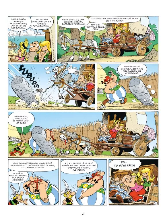 Podarunek Cezara. Asteriks. Tom 21 - tantis.pl