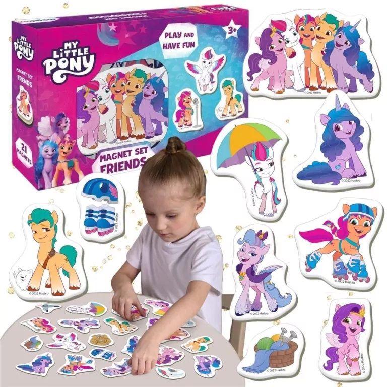 Magnesy My Little Pony i przyjaciele - tantis.pl