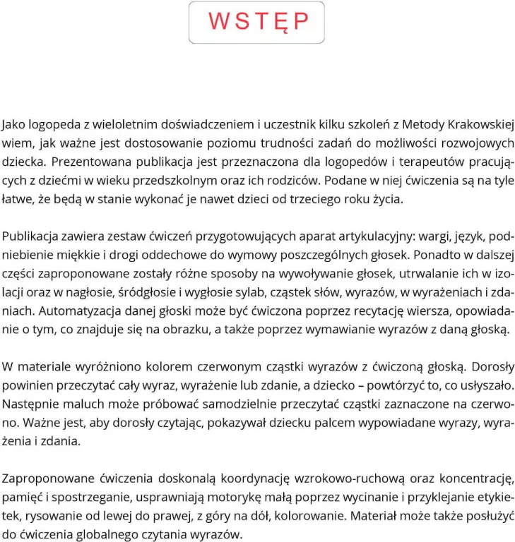 Ćwiczenia wprowadzające i utrwalające głoski F, W - tantis.pl