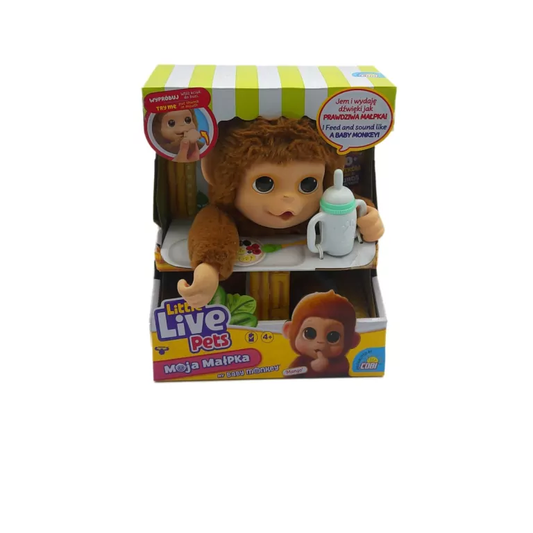 Moja małpka Mango. Little Live Pets - tantis.pl
