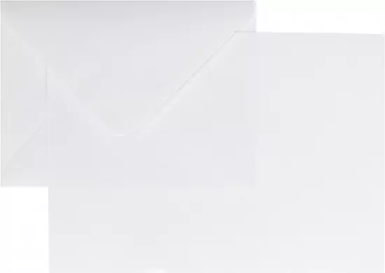 Logos. Papeteria A5 10 kopert/10 kartek, Białe