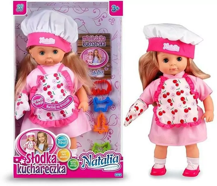 Lalka Natalia słodka kuchareczka - tantis.pl