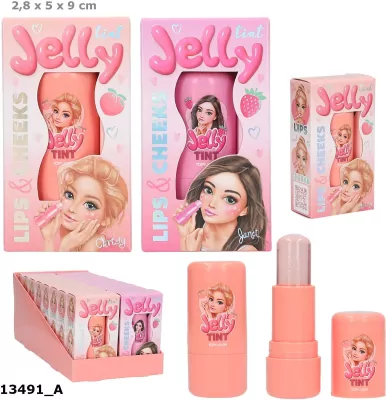 Żelowy sztyft do ust i policzków Top Model BEAUTY&ME 1szt.mix 13491A