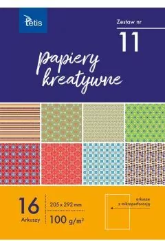Papiery kreatywne A4/16K. Zestaw 11 - tantis.pl