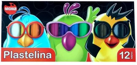 Plastelina 12 kolorów. Mona - tantis.pl