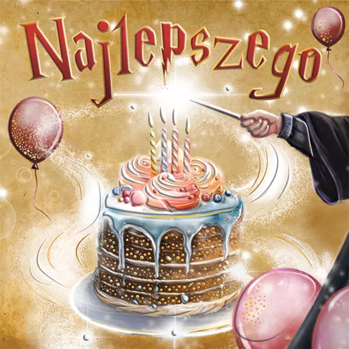 Karnet KW Urodziny Magiczny tort - tantis.pl