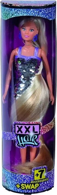 Steffi długowłosa w cekinowej sukience. XXL - tantis.pl