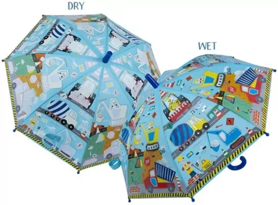 Parasolka zmieniająca kolory Na Budowie