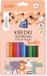 Kredki ołówkowe Kids Jumbo 12 kolorów