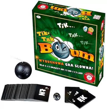 Tik Tak Bum. Wybuchowa gra słowna! - tantis.pl