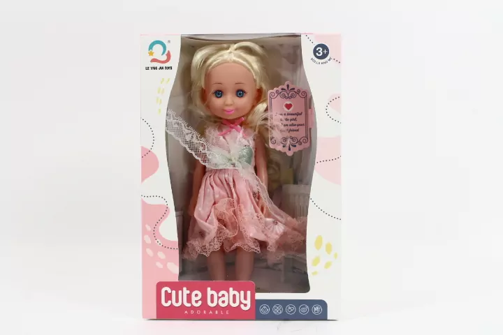*****Lalka 27cm w sukience 500-10 09356 - tantis.pl