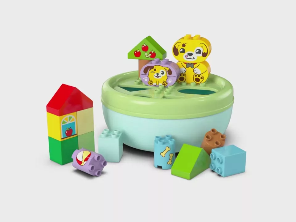 LEGO® Duplo. Sorter kształtów: dom szczeniaczków 10441 - tantis.pl