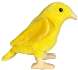 Kanarek żółty 16cm
