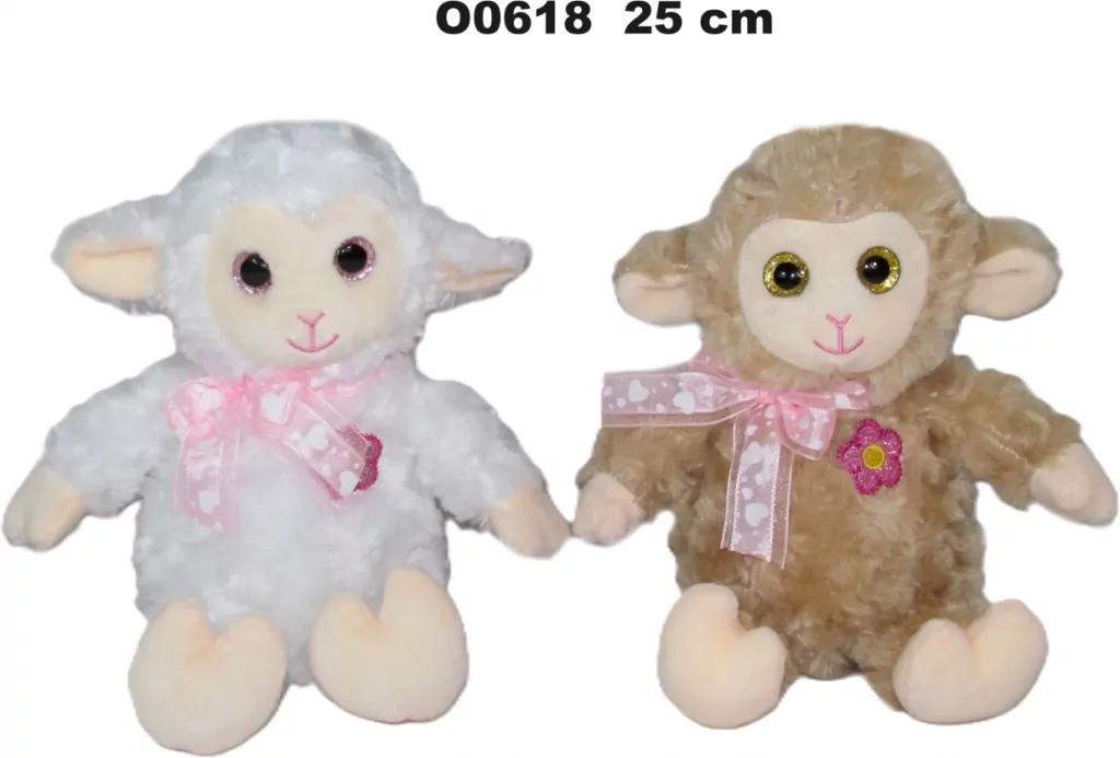 Owieczka kwiatkiem Love 25cm MIX - tantis.pl