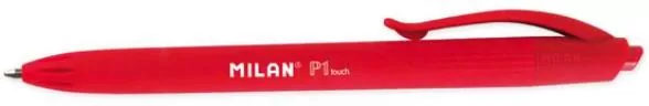 Długopis P1 Rubber Touch czerwony p25 MILAN cena za 1szt - tantis.pl
