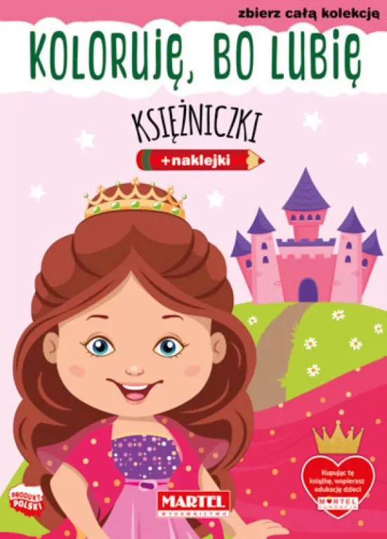 Księżniczki. Koloruję, bo lubię - tantis.pl
