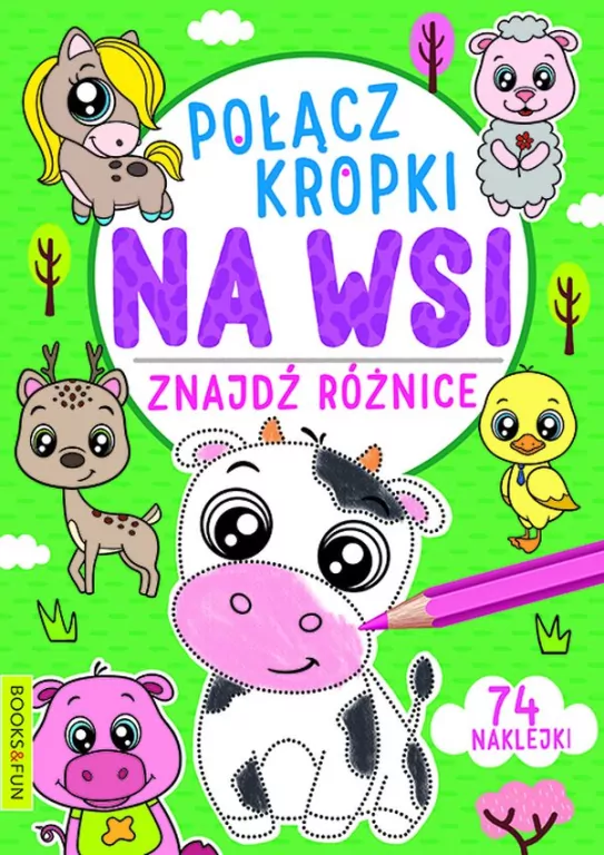 Połącz kropki, znajdź różnice. Na wsi - tantis.pl