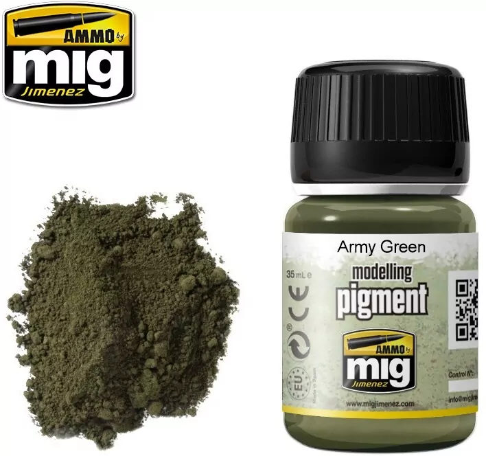 Ammo: Modelling Pigment - Army Green (35 ml) - tantis.pl