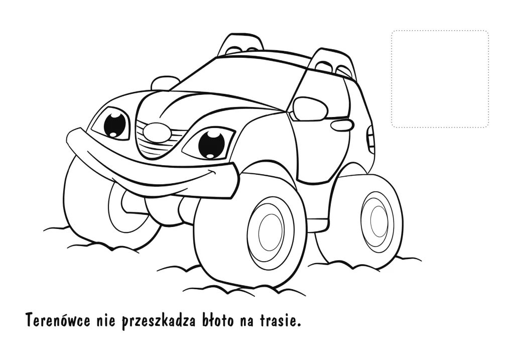 Auta. Moja kolorowanka z naklejkami - tantis.pl