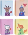Torebka ozdobna 26x32x10cm mix ROZETTE - tantis.pl