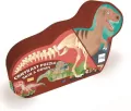 Dwustronne puzzle 100 XL Dinozaury i szkielety - tantis.pl