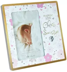 Ramka Moments Chrzest. Dziewczynka