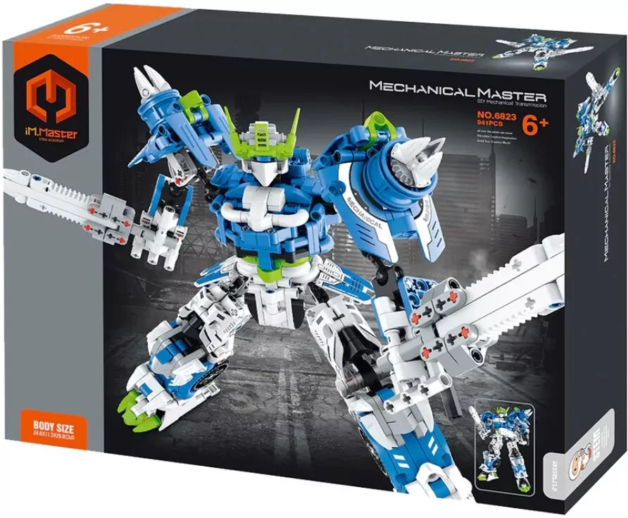 Mecha wojownik niebieski IM6823 - tantis.pl