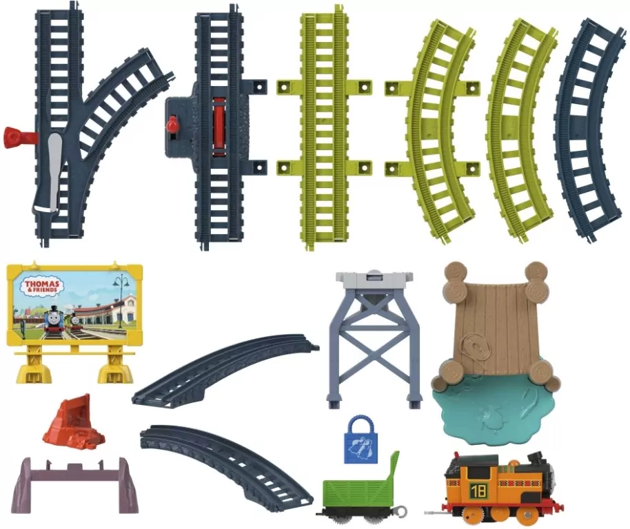 Fisher-Price Tomek i Przyjaciele Zestaw + lokomotywa z napędem HGY78 MATTEL - tantis.pl