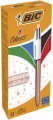 Długopis 4 Colours Rose Gold mix (12szt) BIC - tantis.pl