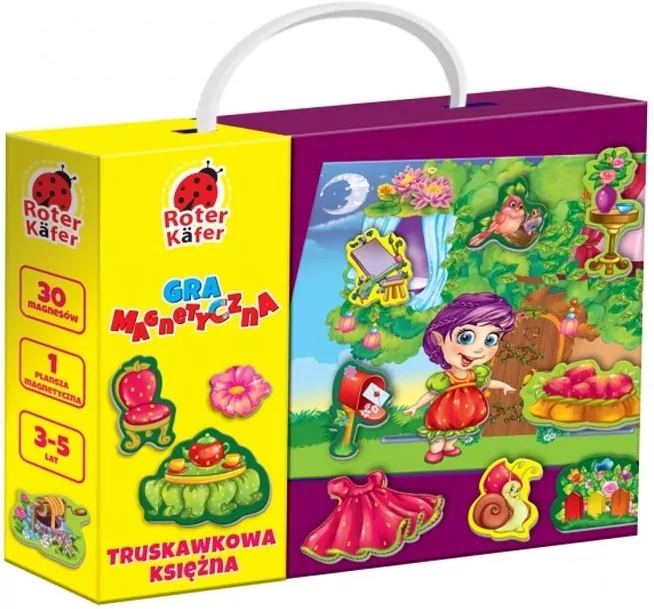 Truskawkowa księżna. Gra magnetyczna - tantis.pl
