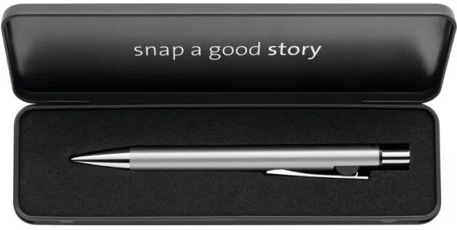 Długopis etui Snap K10 Metallic Silver - tantis.pl