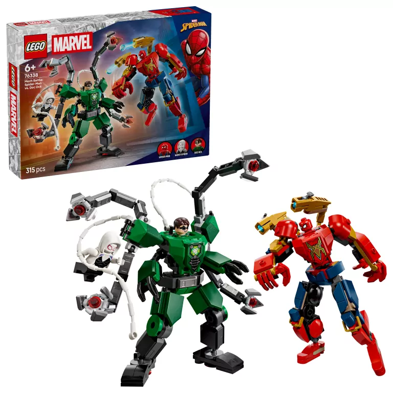 LEGO® Marvel.  Bitwa mechów: Spider-Man 76338 - tantis.pl