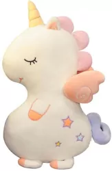 Przytulanka Jednorożec pluszowy 50cm biały