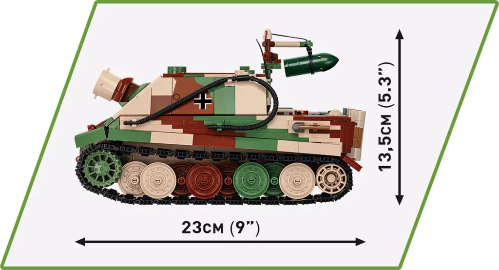 Cobi. Historical Collection 38cm Sturmmrser Sturmtiger - tantis.pl
