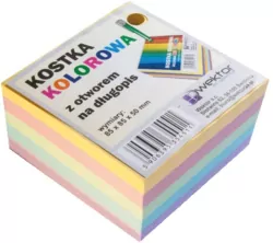 Kostka klejona kolor 85x85mm, 5cm