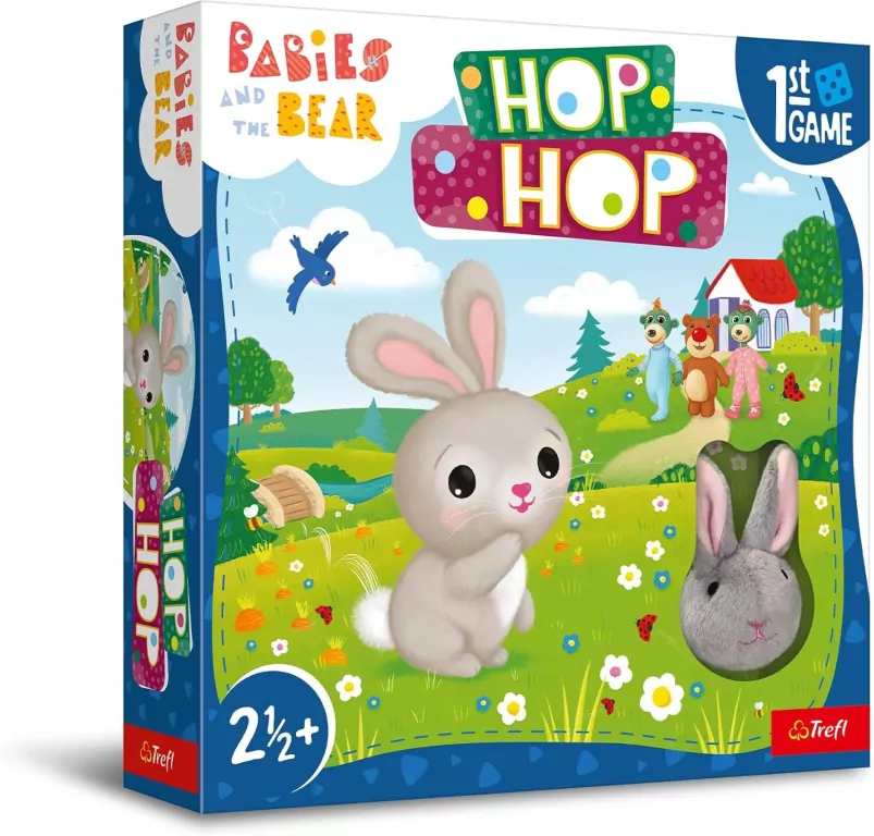 Bobaski i Miś Hop Hop! Trefl - tantis.pl