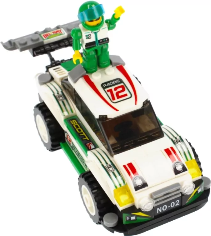 Klocki konstrukcyjne Alleblox Racing Team 173 elementów - tantis.pl