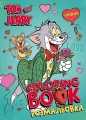 Kolorowanka z naklejkami Tom i Jerry Walentynki - tantis.pl