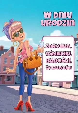 Kartka okolicznościowa Urodziny - tantis.pl