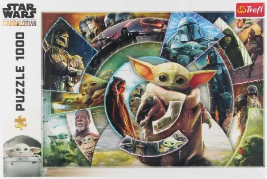 Puzzle 1000 Star Wars Podróż Grogu TREFL