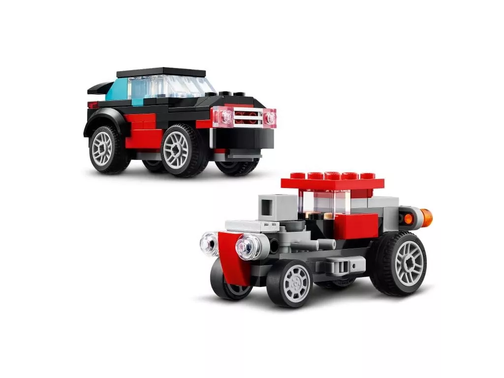 LEGO® Creator. Ciężarówka z platformą i helikopterem 31146 - tantis.pl