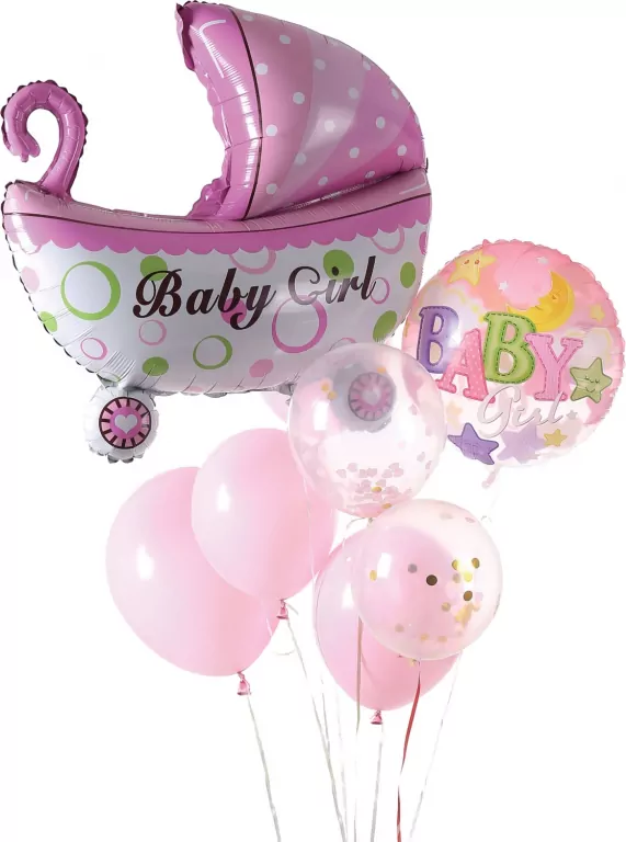 Zestaw balonów Girl 9el - tantis.pl