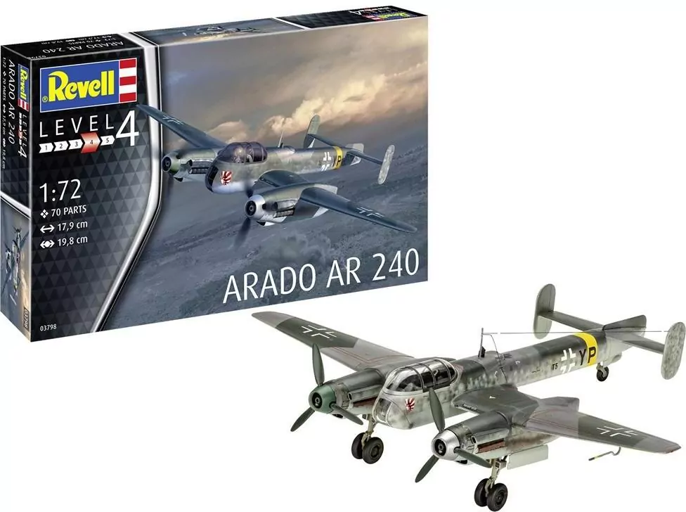 Samolot. Arado Ar 240 - tantis.pl