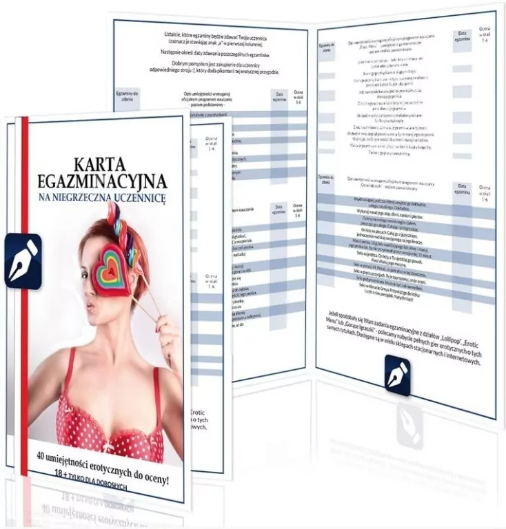 Karta egzaminacyjna na niegrzeczną uczennicę - tantis.pl